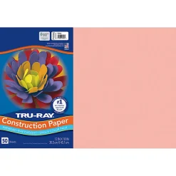 Tru-Ray Construction Paper, Heavyweight, 12