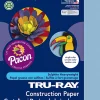 Tru-Ray® Construction Paper, 50% Recycled, 9" x 12", Sky Blue, Pack Of 50