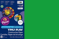 Tru-Ray® Construction Paper, 50% Recycled, Assorted Colors, 12" x 18", Pack Of 50