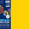 Tru-Ray® Construction Paper, 50% Recycled, 12" x 18", Yellow, Pack Of 50