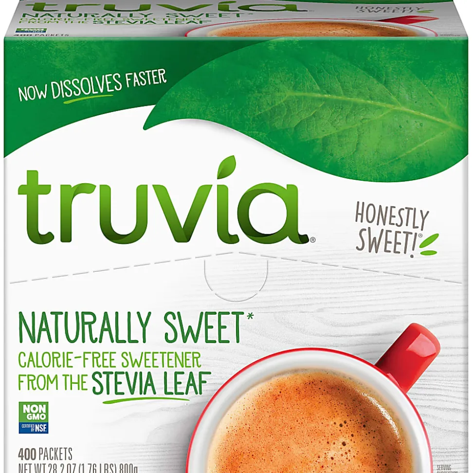 Truvia Sweetener Packets - Natural Sweetener - 400/Carton