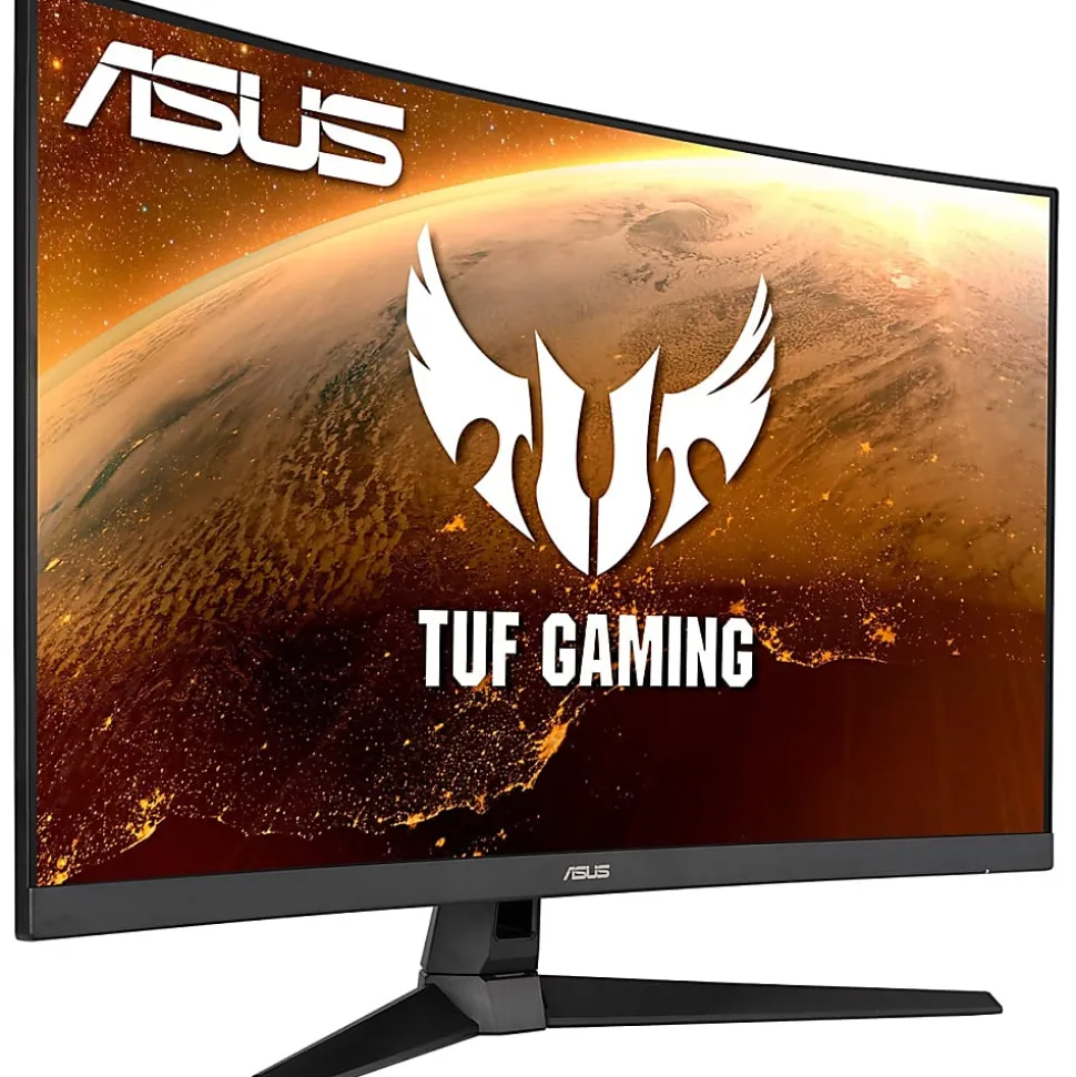 TUF VG328H1B 32" Class Full HD Curved Screen Gaming LCD Monitor - 16:9 - 31.5" Viewable - Vertical Alignment (VA) - VG328H1B