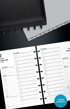 2026 TUL® Discbound Daily Planner Refill Pages, Junior Size, January To December