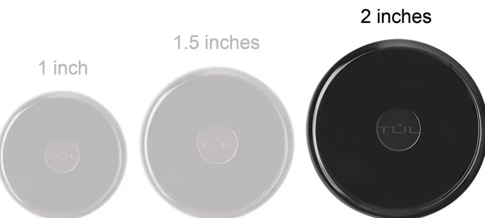 TUL® Discbound Expansion Discs, 2", Black, Pack Of 12