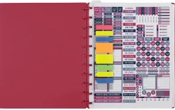 2026-2027 TUL® Discbound Monthly Teacher Planner, Letter Size, Pink, July To June