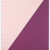 TUL® Discbound Notebook Covers, Junior Size, Pink/Purple, Pack of 2 Covers