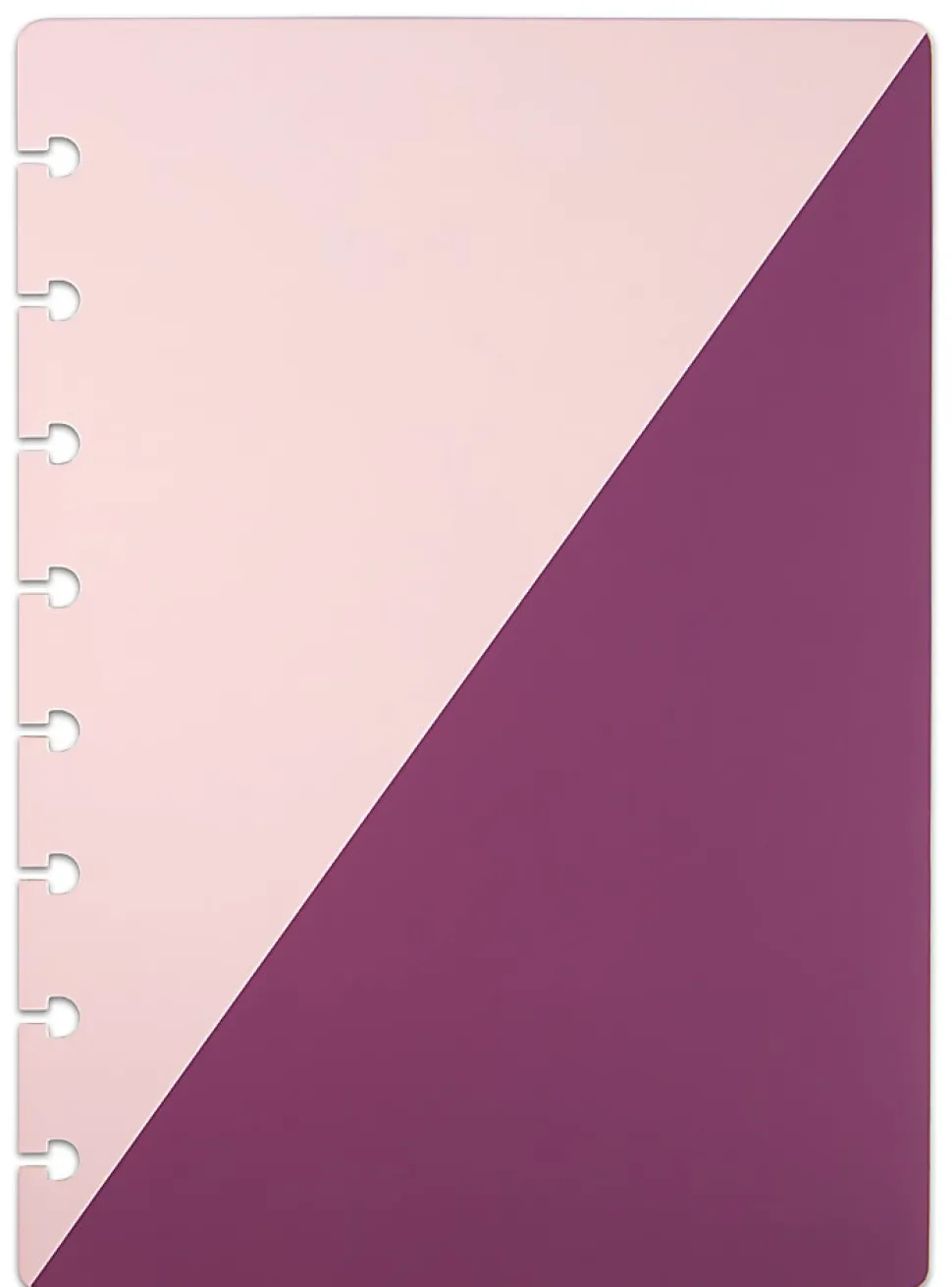 TUL® Discbound Notebook Covers, Junior Size, Pink/Purple, Pack of 2 Covers