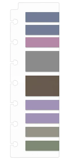 TUL® Discbound Notebook Page Flags, Assorted, Pack of 225