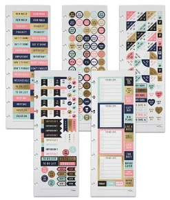 TUL® Discbound Notebook Sticker Sheets, 3