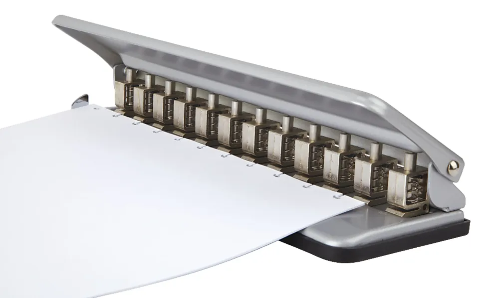 TUL® Discbound Notebook System Hole Punch, Silver