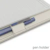 TUL® Discbound Notebook With Vegan Leather Cover, Junior Size, Narrow Ruled, 60 Sheets, Cannoli Cream