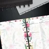 TUL® Discbound Undated Daily Refill Pages, Junior Size, 50 Sheets, Floral