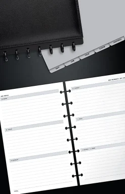 2027 TUL® Discbound Weekly/Monthly Planner Refill Pages, Junior Size, January To December
