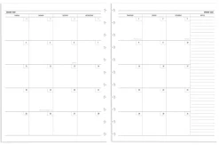 2026 TUL® Discbound Weekly/Monthly Planner Refill Pages, Letter Size, January To December