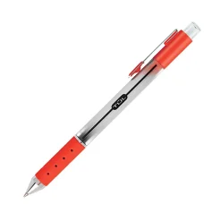TUL® GL Series Retractable Gel Pens, Bold Point, 1.0 mm, Silver Barrel, Assorted Inks, Pack Of 4 Pens