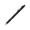 TUL® GL Series Retractable Gel Pens, Mixed Metals, Medium Point, 0.7 mm, Black Barrel, Black Ink, Pack Of 4 Pens