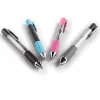 TUL® GL Series Retractable Gel Pens, Fine Point, 0.5 mm, Silver Barrel, Black Ink, Pack Of 12 Pens