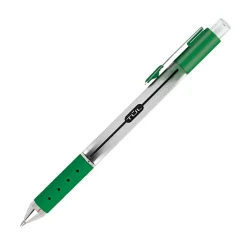 TUL® GL Series Retractable Gel Pens, Medium Point, 0.7 mm, Pearl White Barrel, Blue Ink, Pack Of 4 Pens