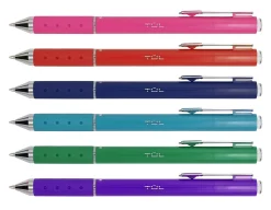 TUL® GL Series Retractable Gel Pen, Limited Edition, Medium Point, 0.7 mm, Assorted Barrel Color, Assorted Candy Ink (No Color Choice Available)