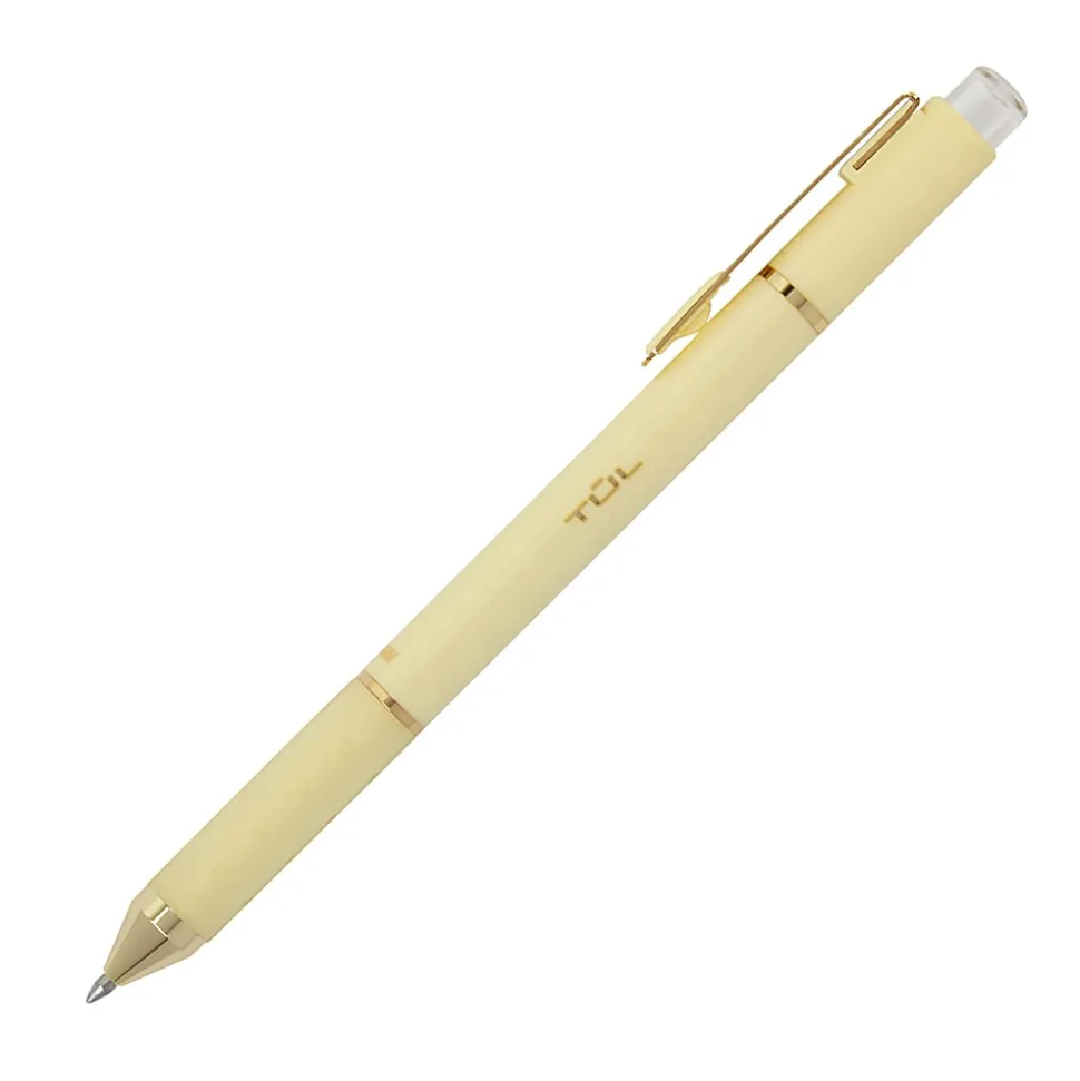 TUL® GL Series Retractable Gel Pens, Medium Point, 0.8 mm, Assorted Barrel Colors, Assorted Metallic Inks, Pack Of 8 Pens