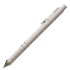 TUL® GL Series Retractable Gel Pens, Medium Point, 0.7 mm, Assorted Barrel Colors With Gold Lines, Black Ink, Pack Of 4 Pens