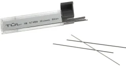 TULĀ® Lead Refills, 0.7 mm, HB Hardness, 30 Leads Per Tube, Pack Of 3 Tubes