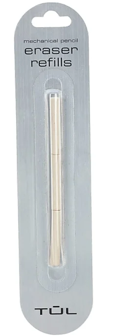 TUL® Mechanical Pencil Eraser Refills, White, Pack Of 3 Refills