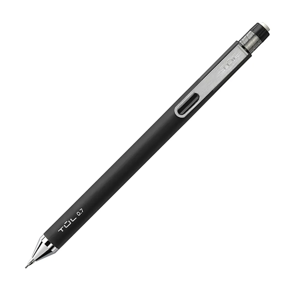 TUL® Mechanical Pencils, 0.7 mm, Black & Navy Barrels, Pack Of 2 Pencils