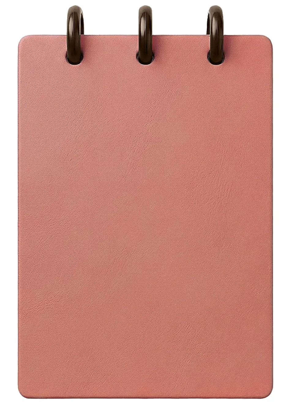 TUL® Mini Steno Discbound Notebook With Soft-Touch Cover, Narrow Ruled, 60 Sheets, 5" x 3-1/2", Pink
