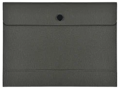 TUL™ Vegan Leather Document Envelope With Snap Closure, Letter Size, Green