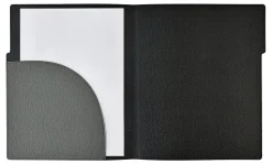 TULâ„¢ Vegan Leather File Folder With Pocket, Letter Size, Green