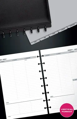 2027 TUL® Weekly Planner Refill Pages Set, Junior Size, January To December, Total Qty 1