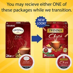 Twinings® Chai Tea Keurig® K-Cup® Pods, 0.11 Oz, 24/Box