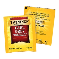 Twinings Earl Grey Black Tea Bags, Pack Of 100 Bags
