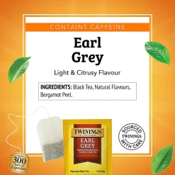 Twinings® Earl Grey Tea Bags, 1.76 oz, 25/Box