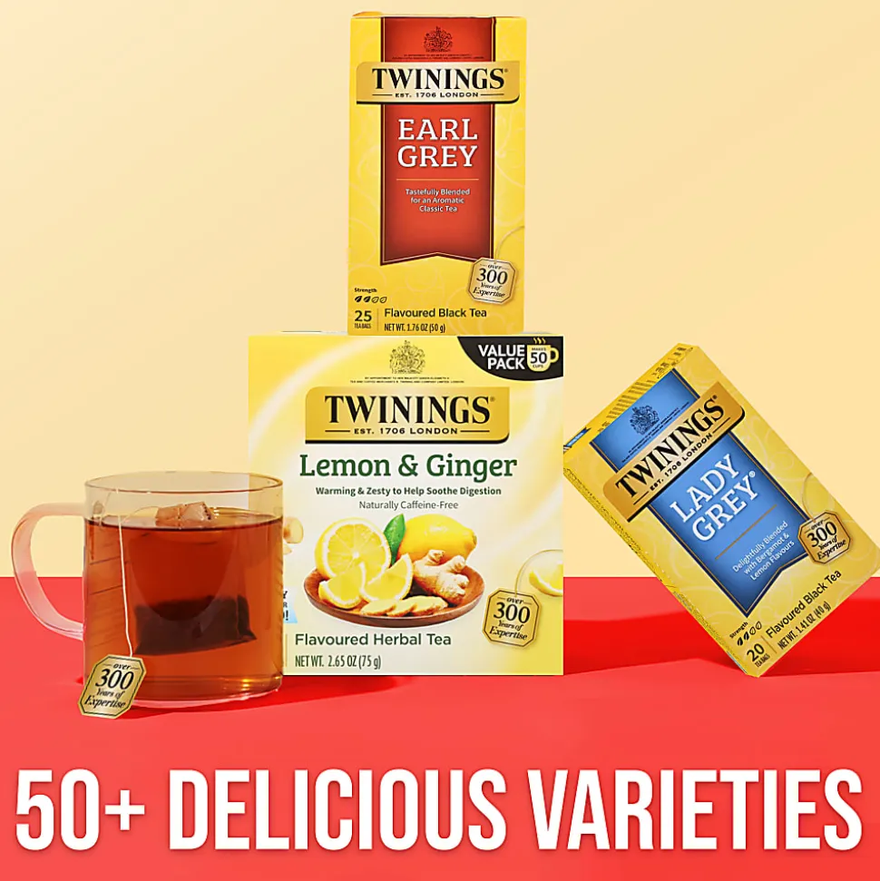 Twinings® Earl Grey Tea Bags, 1.76 oz, 25/Box