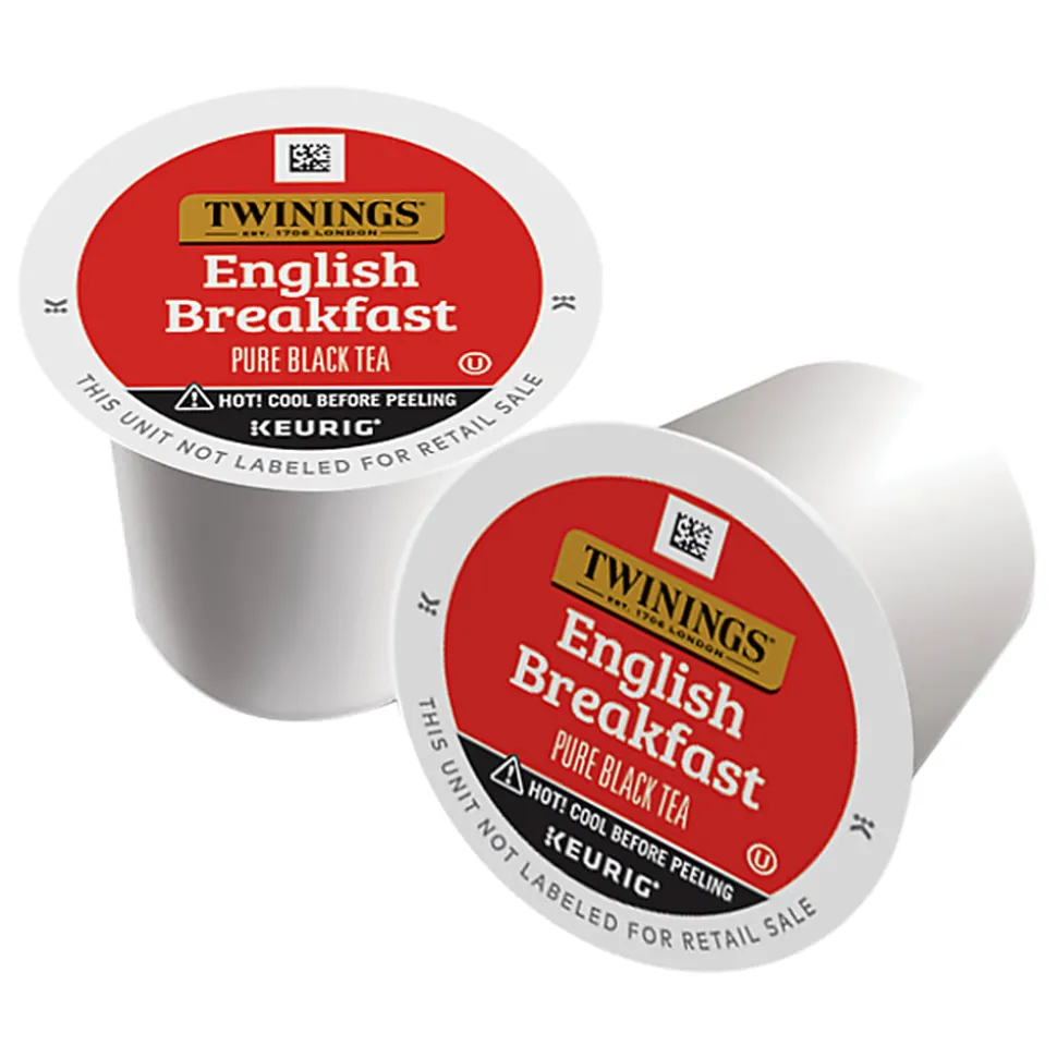 Twinings® English Breakfast Tea, Keurig® K-Cup® Pods, 24/Box