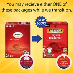 Twinings® English Breakfast Tea, Keurig® K-Cup® Pods, 24/Box
