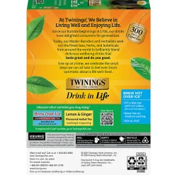 Twinings® Green Tea, Keurig® K-Cup® Pods, 24/Box