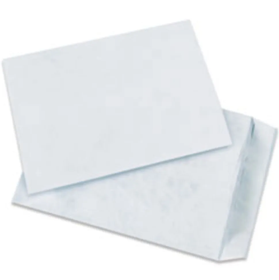 Tyvek® Envelopes, 7 1/2" x 10 1/2", End Opening, Plain White, Pack Of 100