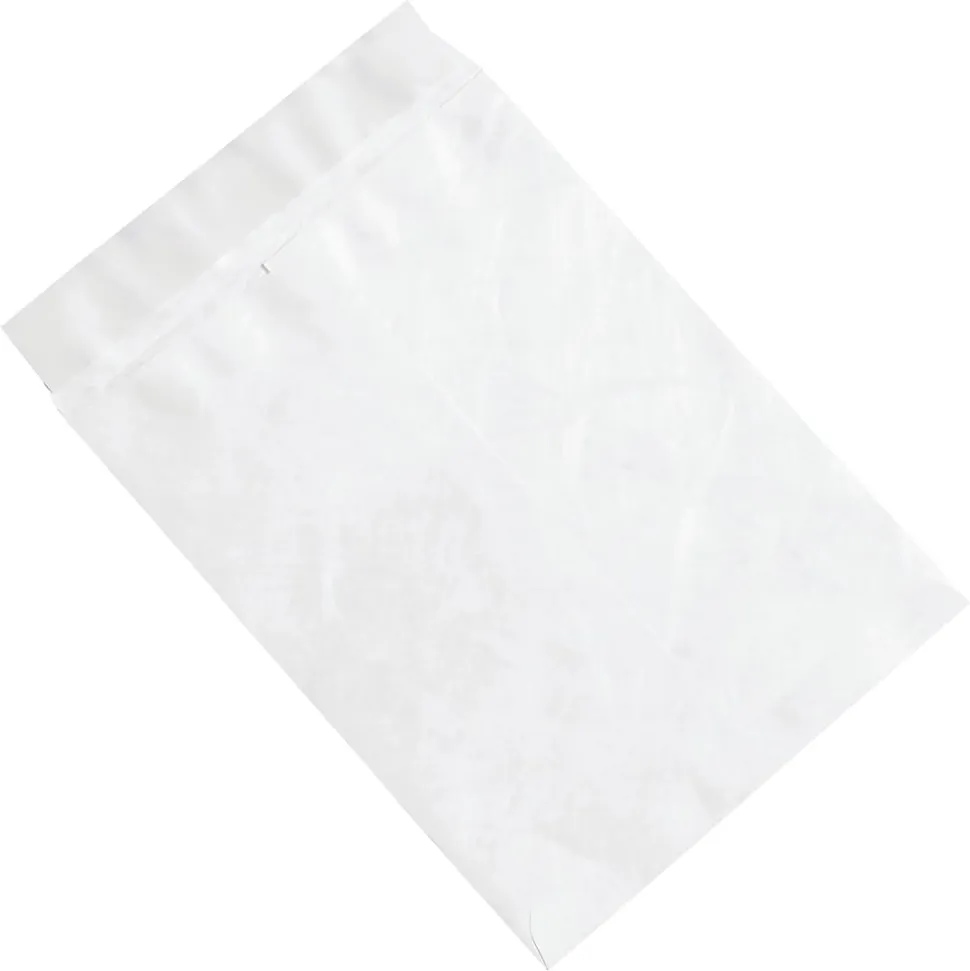 Tyvek® Envelopes, 9" x 12", End Opening, Plain White, Pack Of 100