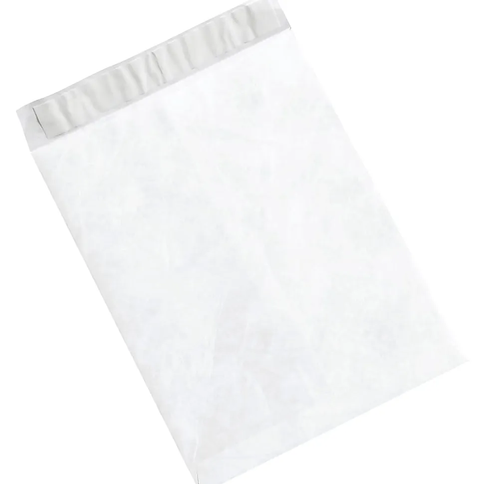 Tyvek® Flat Envelopes, 9 1/2" x 12 1/2", White, Case Of 100