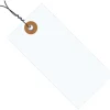 Tyvek® Prewired Shipping Tags, #5, 4 3/4" x 2 3/8", White, Box Of 1,000