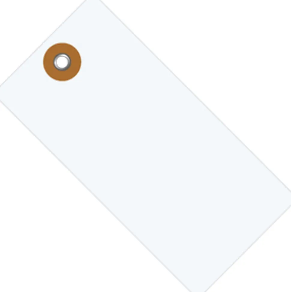 Tyvek® Shipping Tags, #6, 5 1/4" x 2 5/8", White, Box Of 1,000