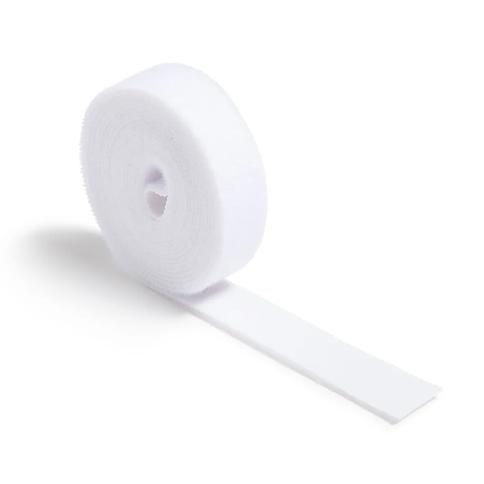 U Brands® Cord Fastening Roll Cable Organizer, White