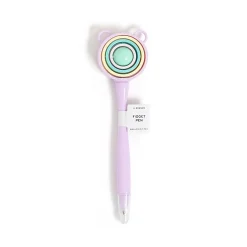 U Brands® Fidget Spinner Ballpoint Pen, Medium Point, 0.7 mm, Purple Barrel, Black Ink