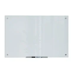U Brands® Glass Non-Magnetic Dry-Erase Board, 36