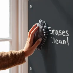 U Brands® Glass Non-Magnetic Dry-Erase Board, 36