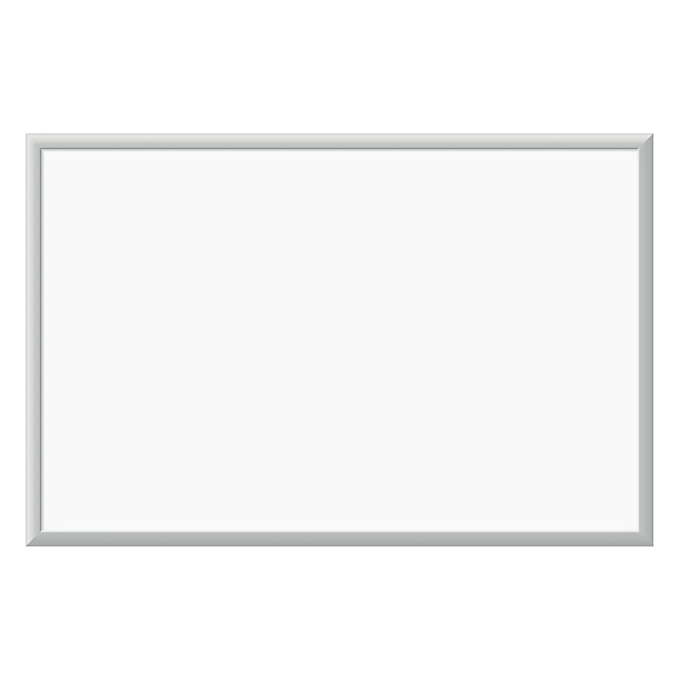 U Brands Magnetic Dry-Erase Board, 36" X 24", Silver Aluminum Frame, Actual Size 35" X 23" (071U00-01)