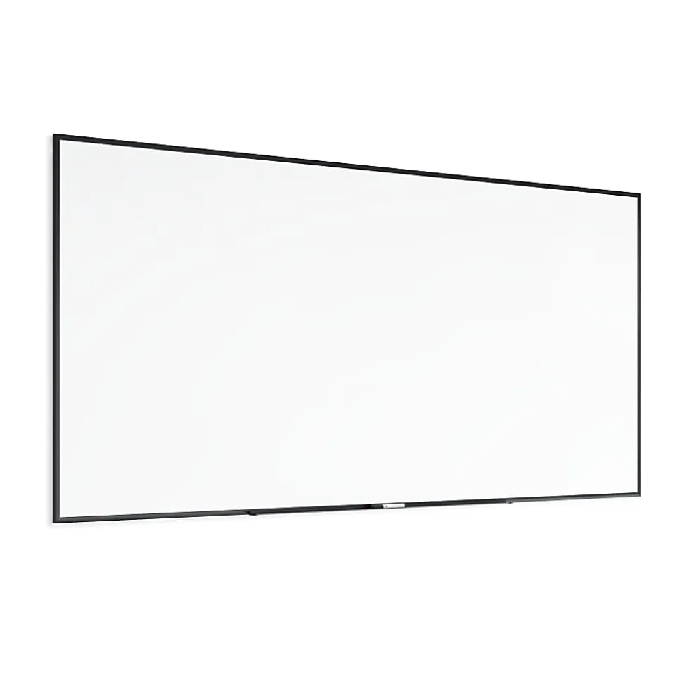 U Brands Magnetic Dry-Erase Board, 96" X 48", Black Aluminum Frame, Actual Size 95" X 47" (2898U00-01)